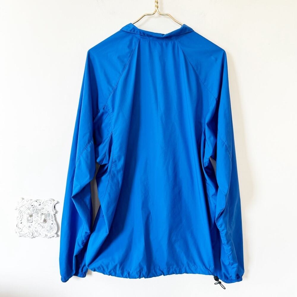 Patagonia Vintage Blue Helium Windshirt 1/2 Zip Pullover Lightweight Windbreaker - Picture 7 of 9